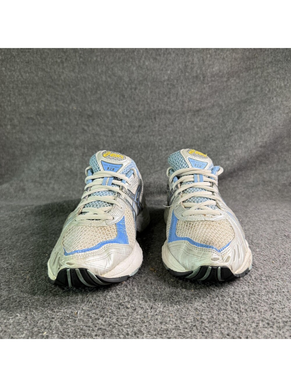 ASICS GEL-Kayano 13 Shoes Womens Size 8 Gray Blue Running Sneakers TN750 - Picture 2 of 12